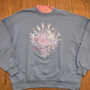 Floral Graphic Sweatshirt